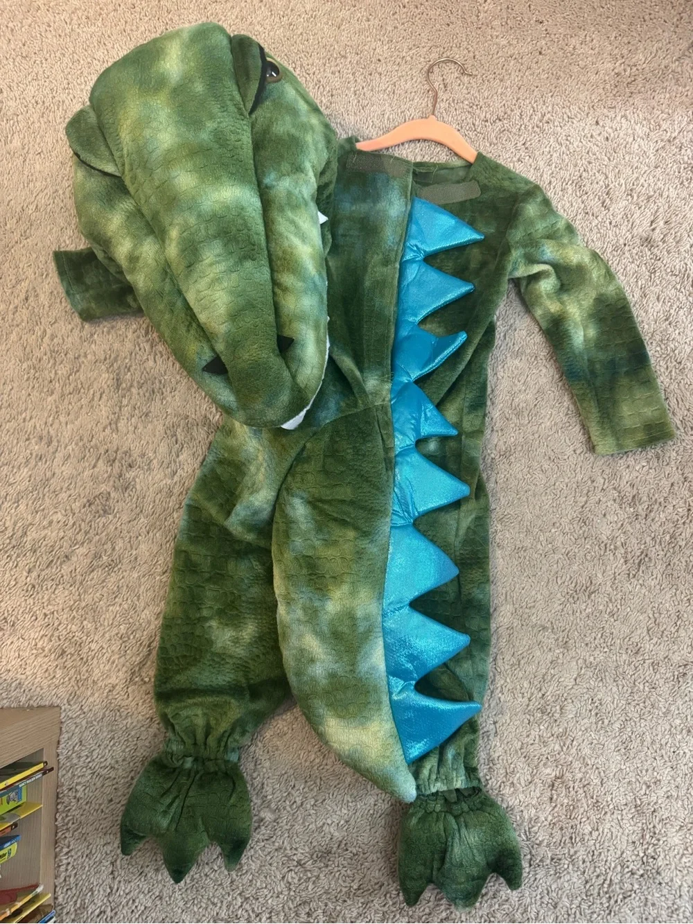 Pottery Barn Kids Light-Up T. Rex Halloween Costume 2T